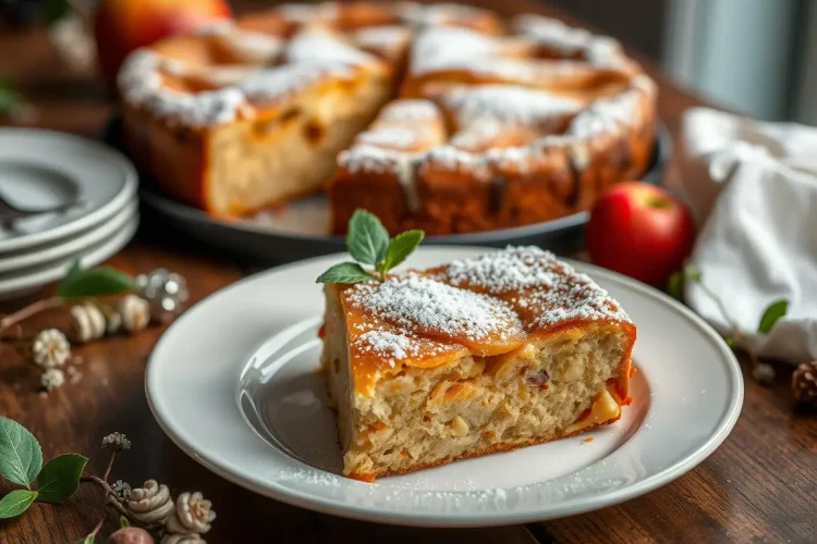 Luftiger Apfekuchen