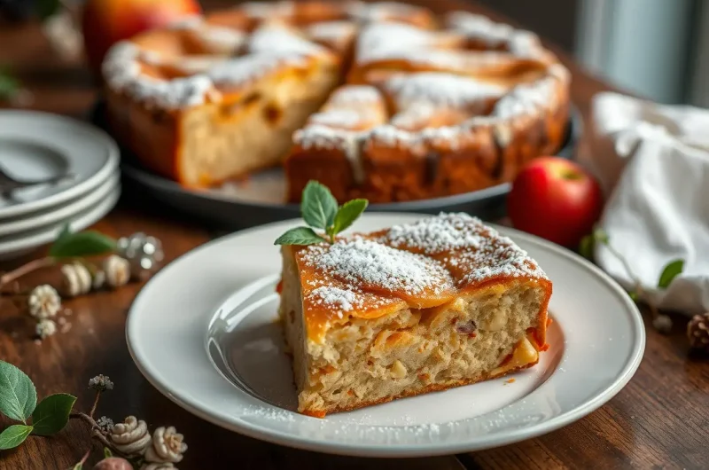 Fluffig luftiger Apfelkuchen