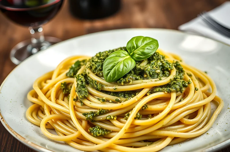 Pasta al Pesto Genovese
