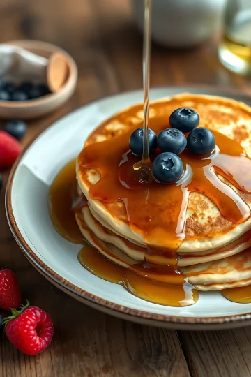 American Pancakes Frühstück